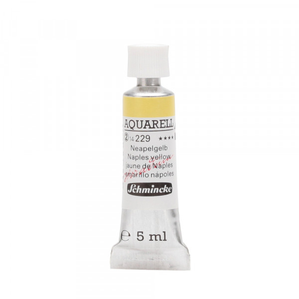 Peinture aquarelle Horadam 5 ml extra-fine 229 - Jaune de Naples