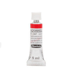 Peinture aquarelle Horadam 5 ml extra-fine 347 - Rouge de cadmium moyen