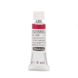 Peinture aquarelle Horadam 5 ml extra-fine 358 - Laque de garance foncée