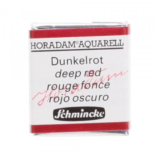 Peinture aquarelle Horadam demi-godet extra-fine 366 - Rouge foncé