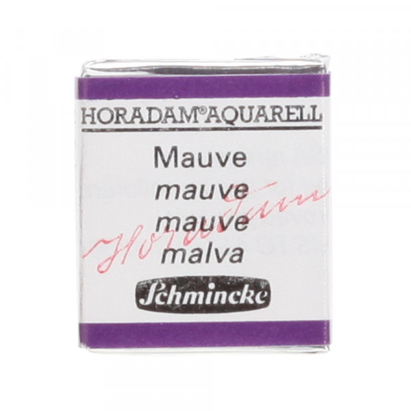 Peinture aquarelle Horadam demi-godet extra-fine 476 - Mauve