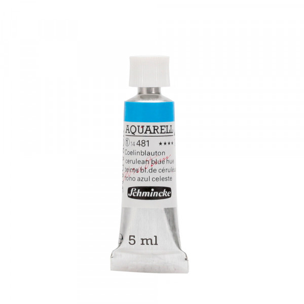 Peinture aquarelle Horadam 5 ml extra-fine 481 - Teinte bleu de cerulem