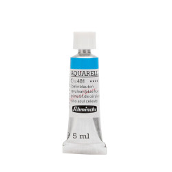 Peinture aquarelle Horadam 5 ml extra-fine 481 - Teinte bleu de cerulem