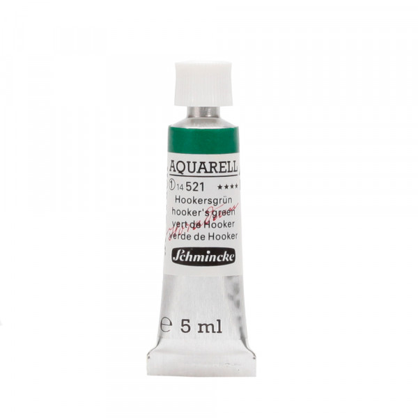 Peinture aquarelle Horadam 5 ml extra-fine 521 - Vert de hooker