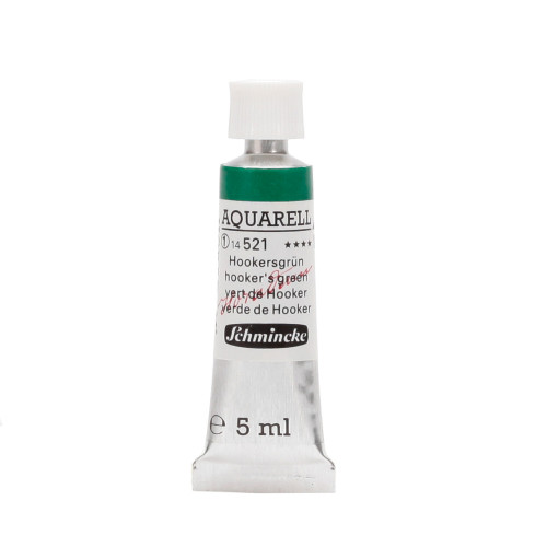 Peinture aquarelle Horadam 5 ml extra-fine 521 - Vert de hooker