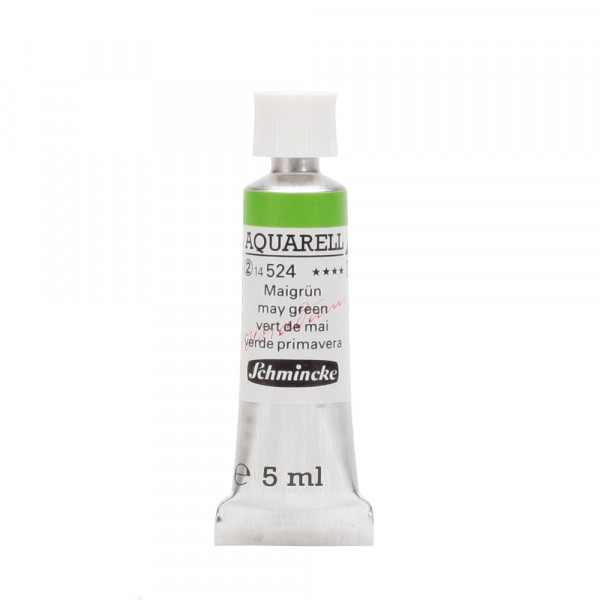 Peinture aquarelle Horadam 5 ml extra-fine 524 -Vert de mai