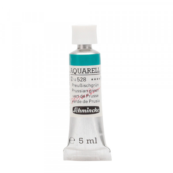 Peinture aquarelle Horadam 5 ml extra-fine 528 - Vert de Prusse