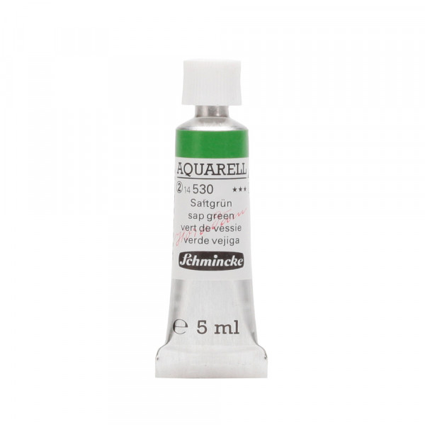 Peinture aquarelle Horadam 5 ml extra-fine 530 - Vert de vessie