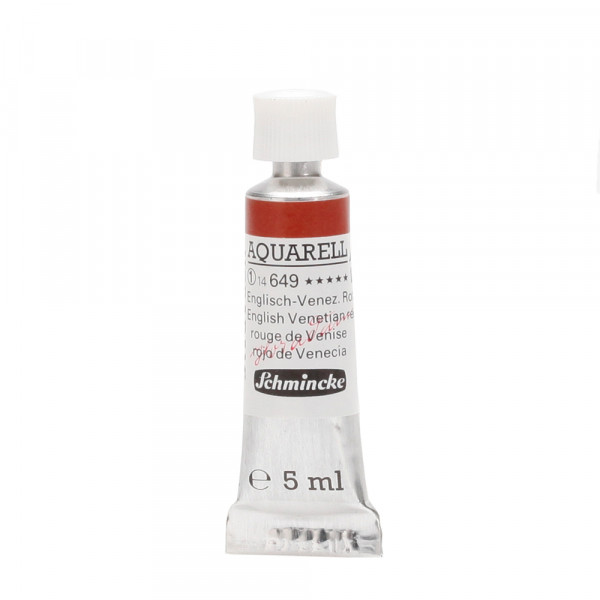 Peinture aquarelle Horadam 5 ml extra-fine 649 - Rouge de Venise