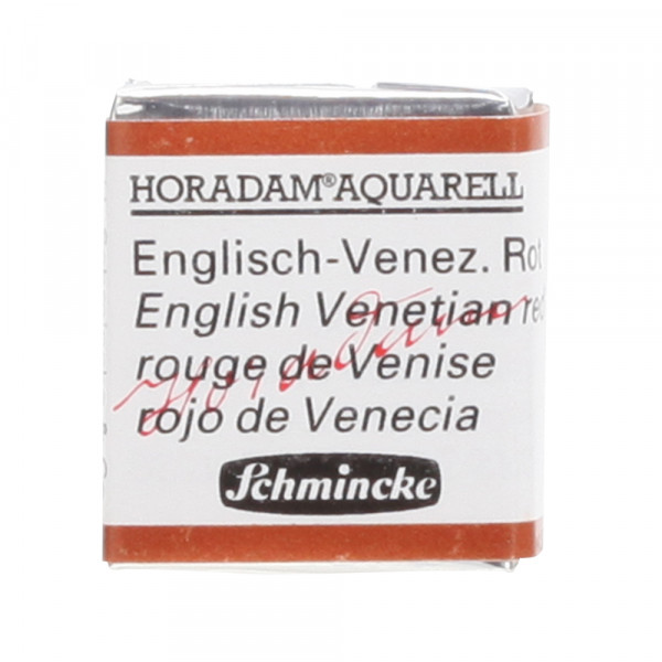 Peinture aquarelle Horadam demi-godet extra-fine 649 - Rouge de Venise