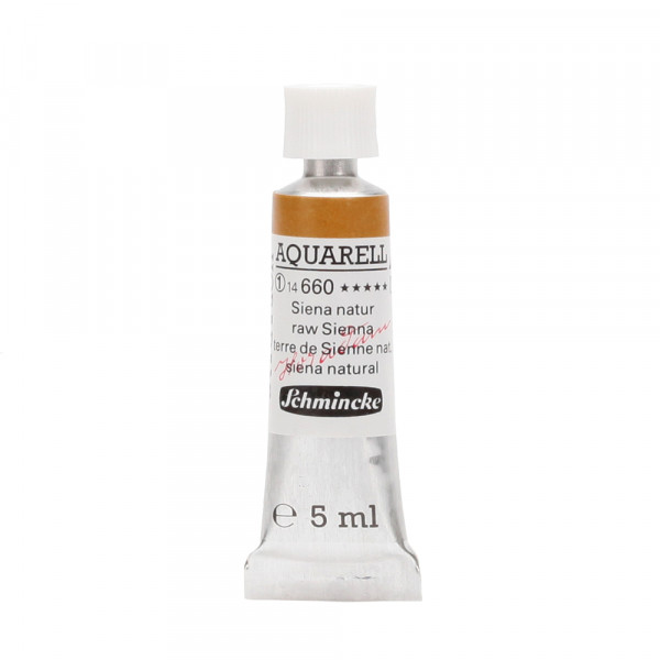 Peinture aquarelle Horadam 5 ml extra-fine 660 - Terre de Sienne naturelle