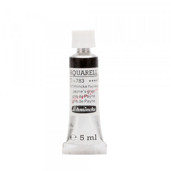 Peinture aquarelle Horadam 5 ml extra-fine 783 - Gris de Payne Schmincke