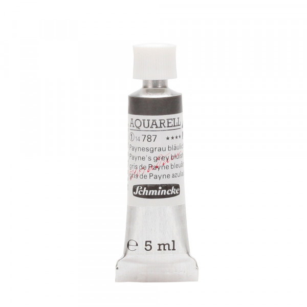 Peinture aquarelle Horadam 5 ml extra-fine 787 - Gris de Payne bleuâtre