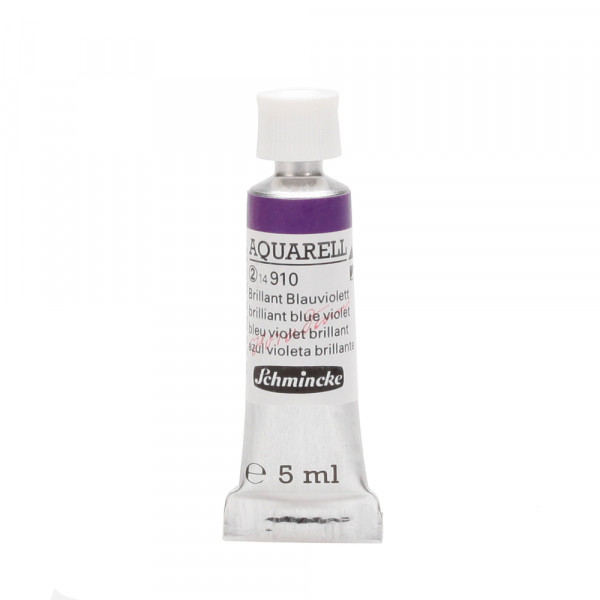 Peinture aquarelle Horadam 5 ml extra-fine 910 - Bleu violet brillant