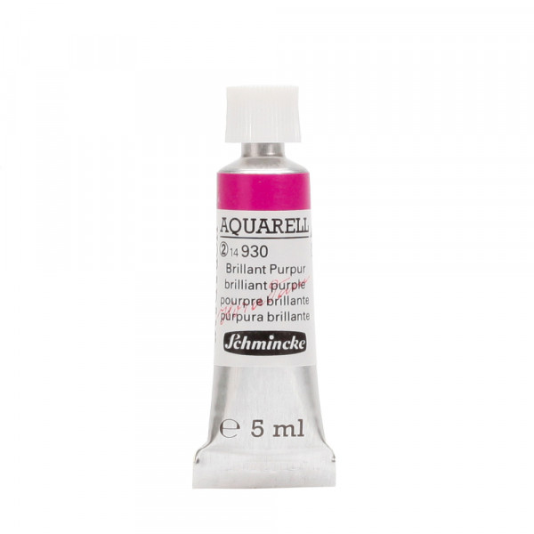 Peinture aquarelle Horadam 5 ml extra-fine 930 - Pourpre brillant