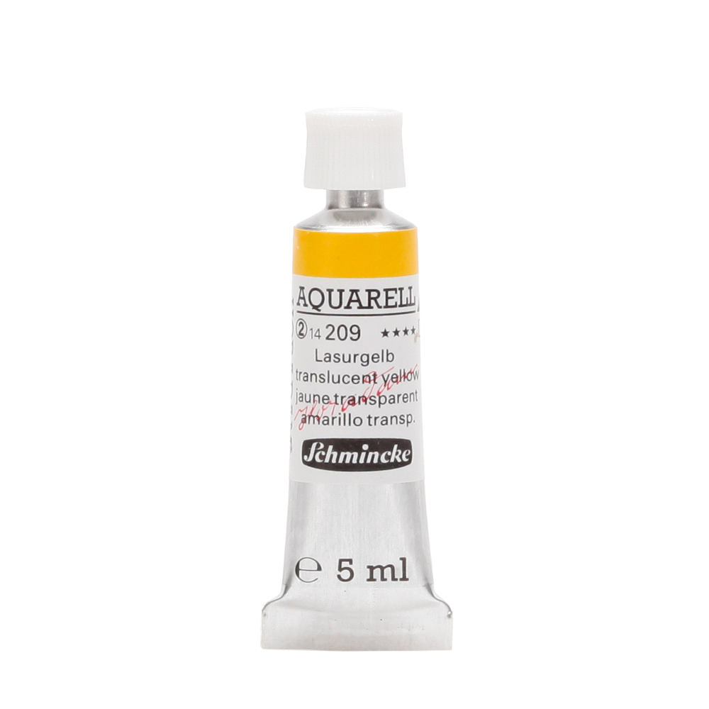 Peinture aquarelle Horadam 5 ml extra-fine 209 - Jaune transparent