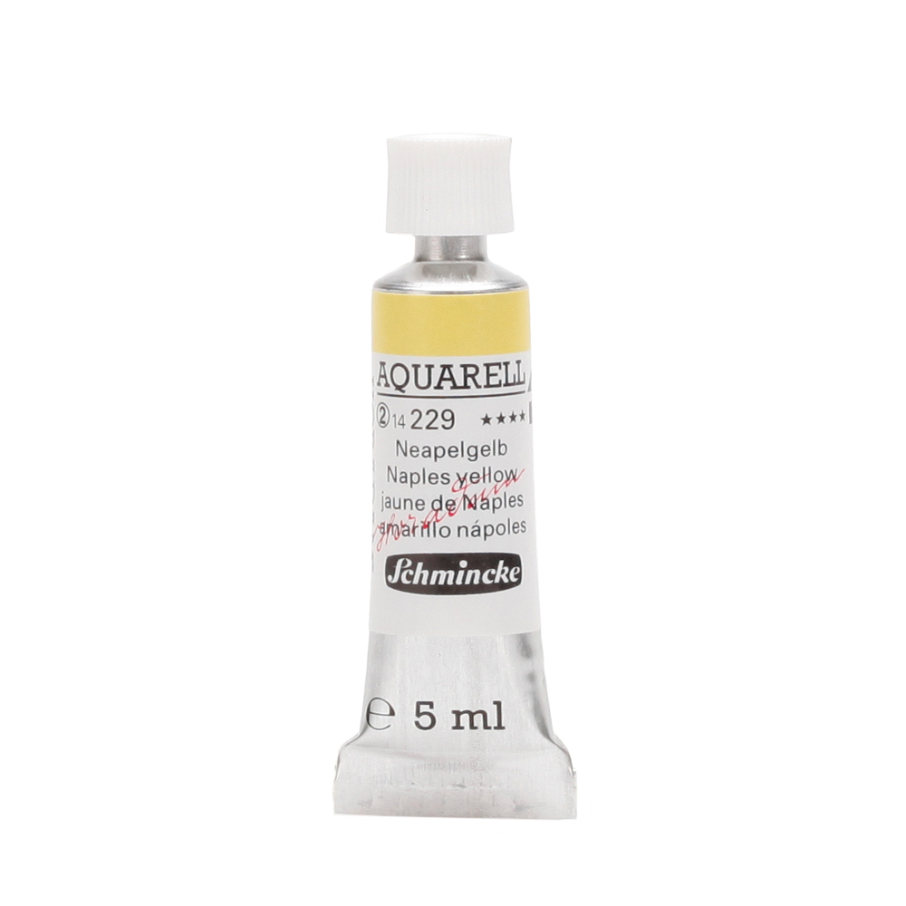 Peinture aquarelle Horadam 5 ml extra-fine 229 - Jaune de Naples