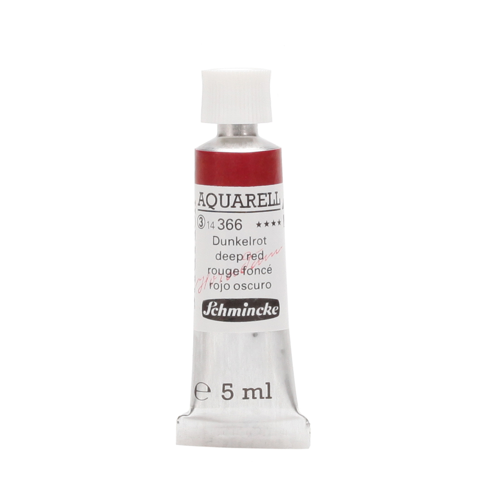 Peinture aquarelle Horadam 5 ml extra-fine 366 - Rouge foncé