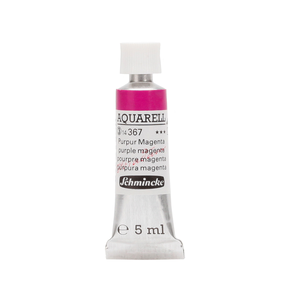 Peinture aquarelle Horadam 5 ml extra-fine 367 - Pourpre magenta