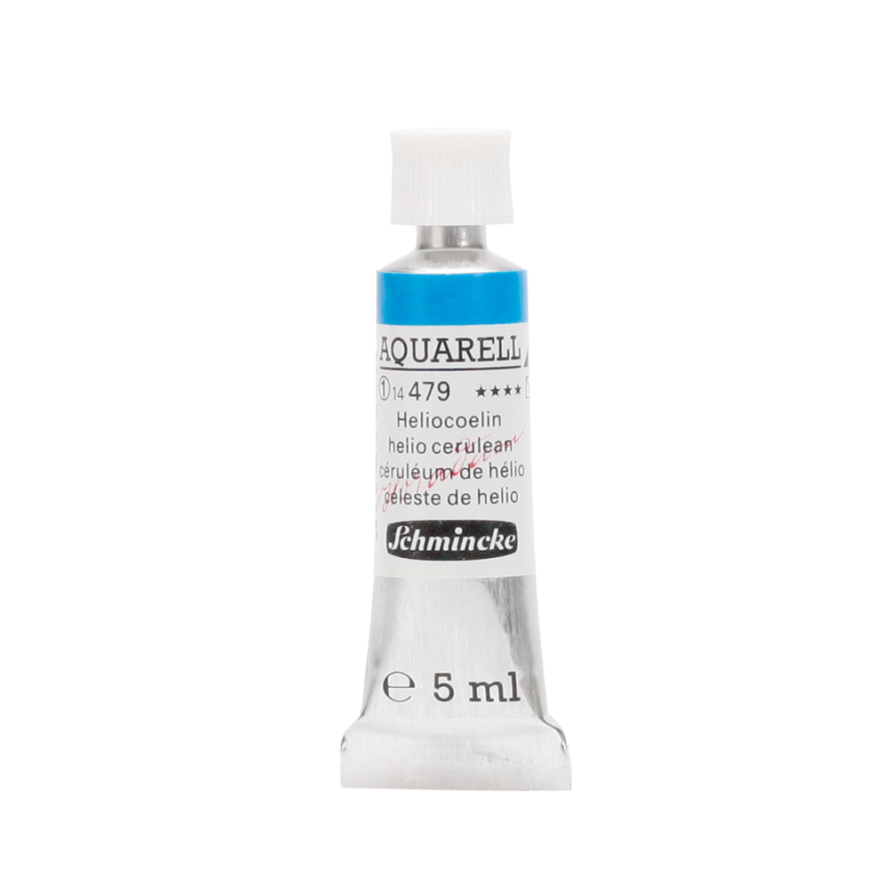 Peinture aquarelle Horadam 5 ml extra-fine 479 - Cerulem d'hélio