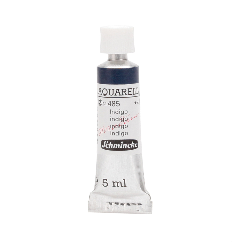 Peinture aquarelle Horadam 5 ml extra-fine 485 - Indigo