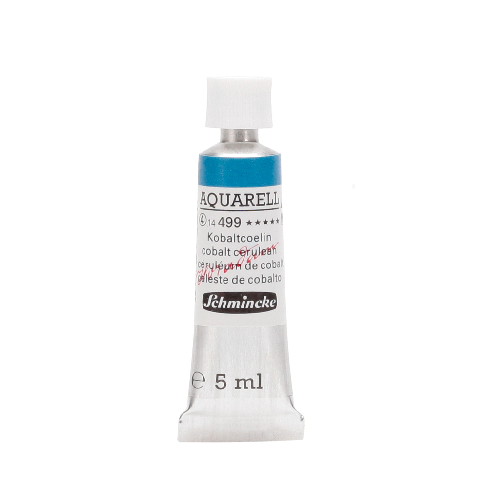 Peinture aquarelle Horadam 5 ml extra-fine 499 - Ceruleum de cobalt