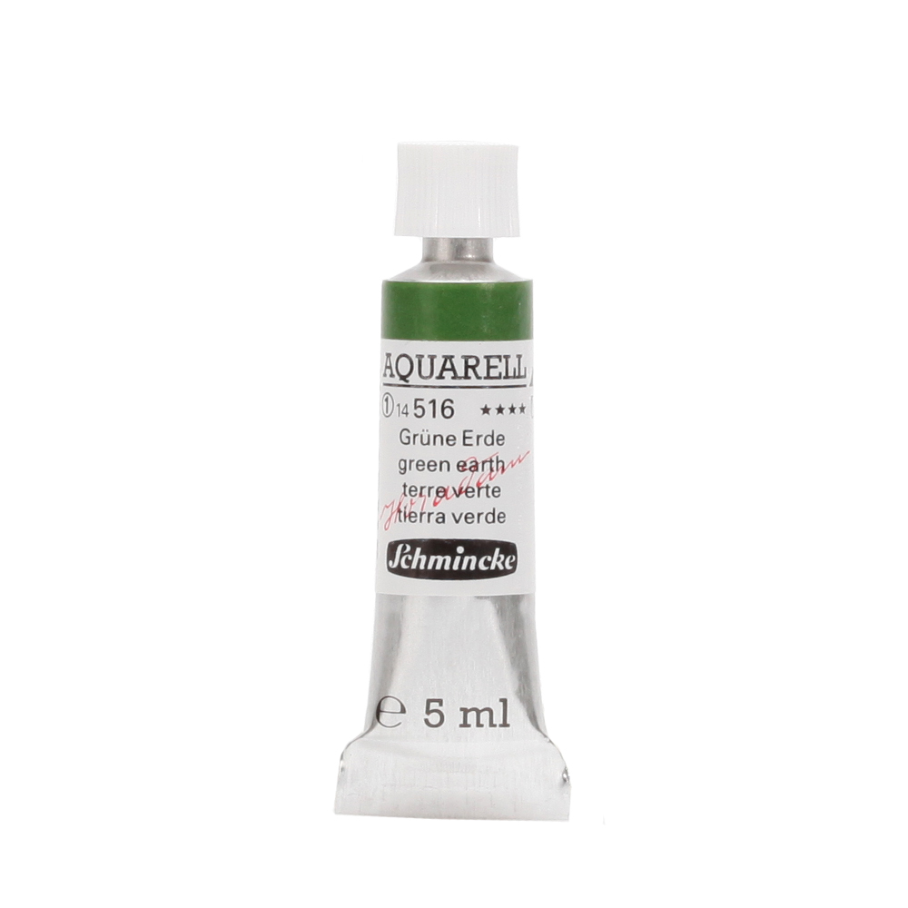 Peinture aquarelle Horadam 5 ml extra-fine 516 - Terre verte