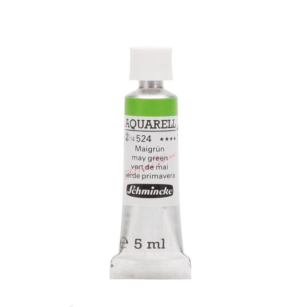 Peinture aquarelle Horadam 5 ml extra-fine 524 -Vert de mai