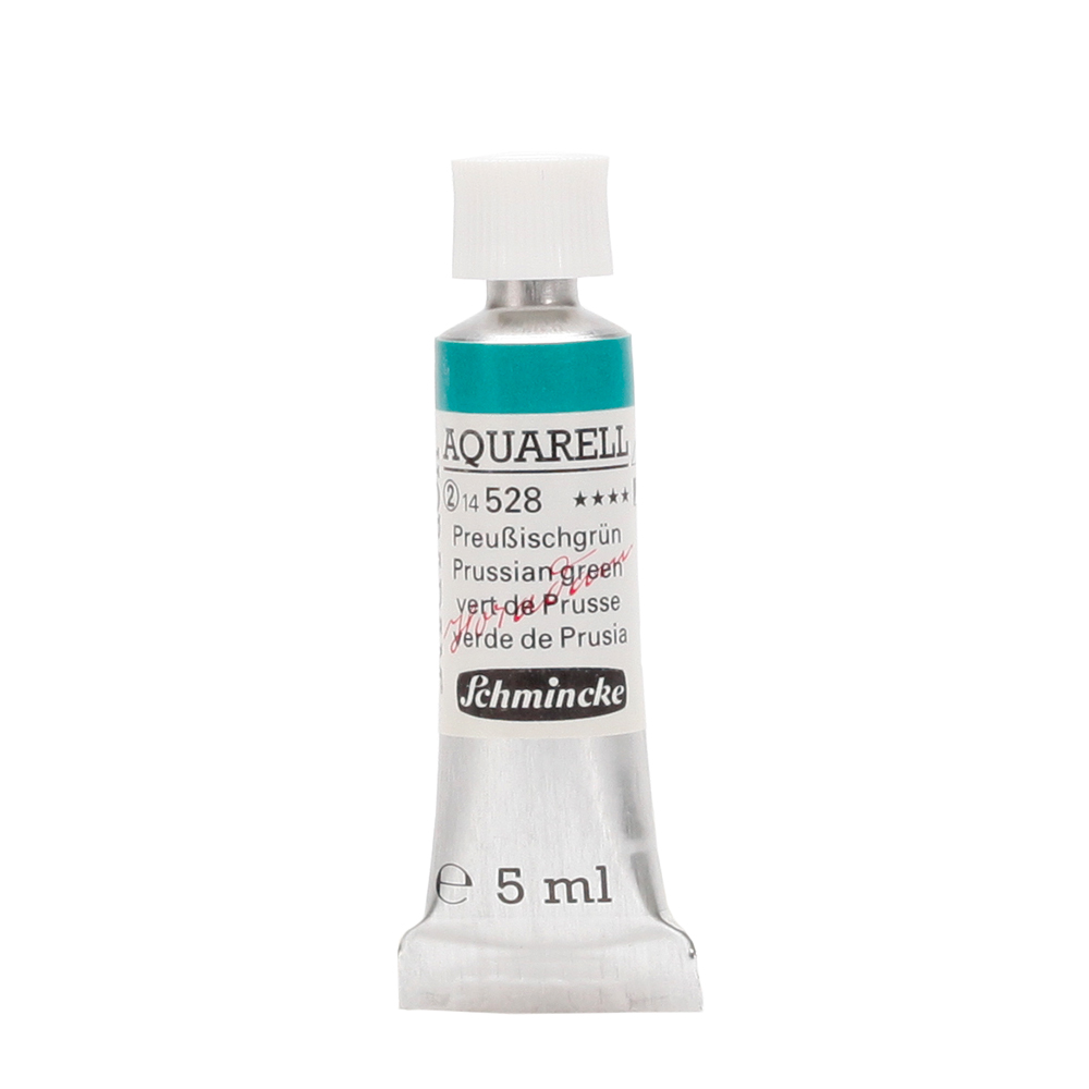 Peinture aquarelle Horadam 5 ml extra-fine 528 - Vert de Prusse