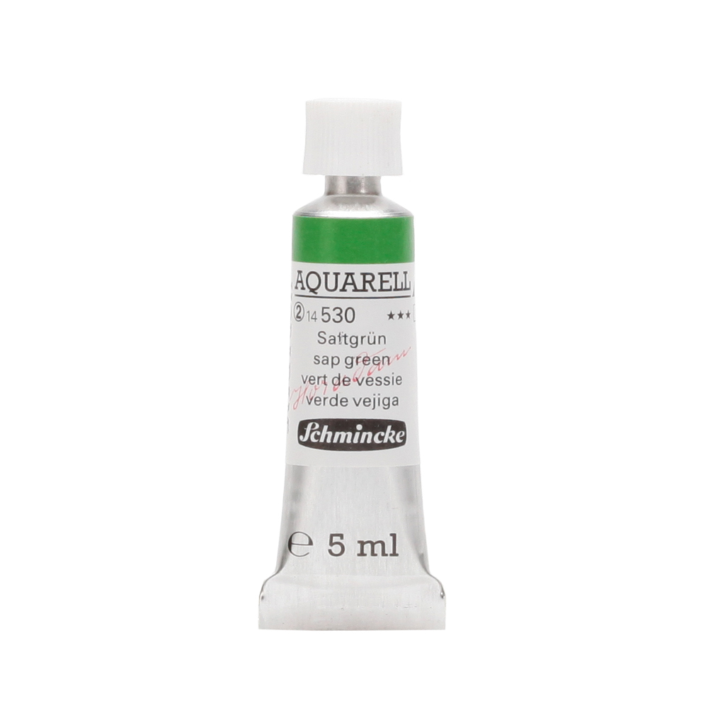 Peinture aquarelle Horadam 5 ml extra-fine 530 - Vert de vessie