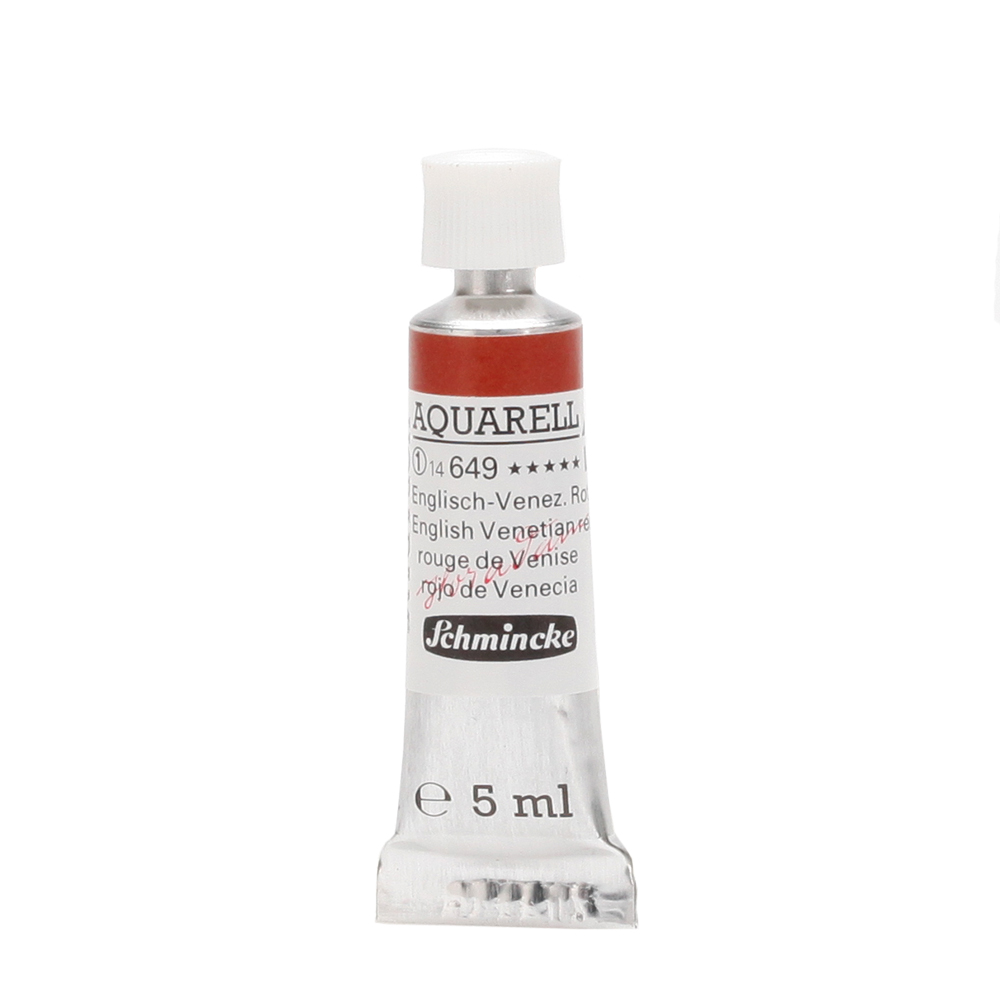 Peinture aquarelle Horadam 5 ml extra-fine 649 - Rouge de Venise