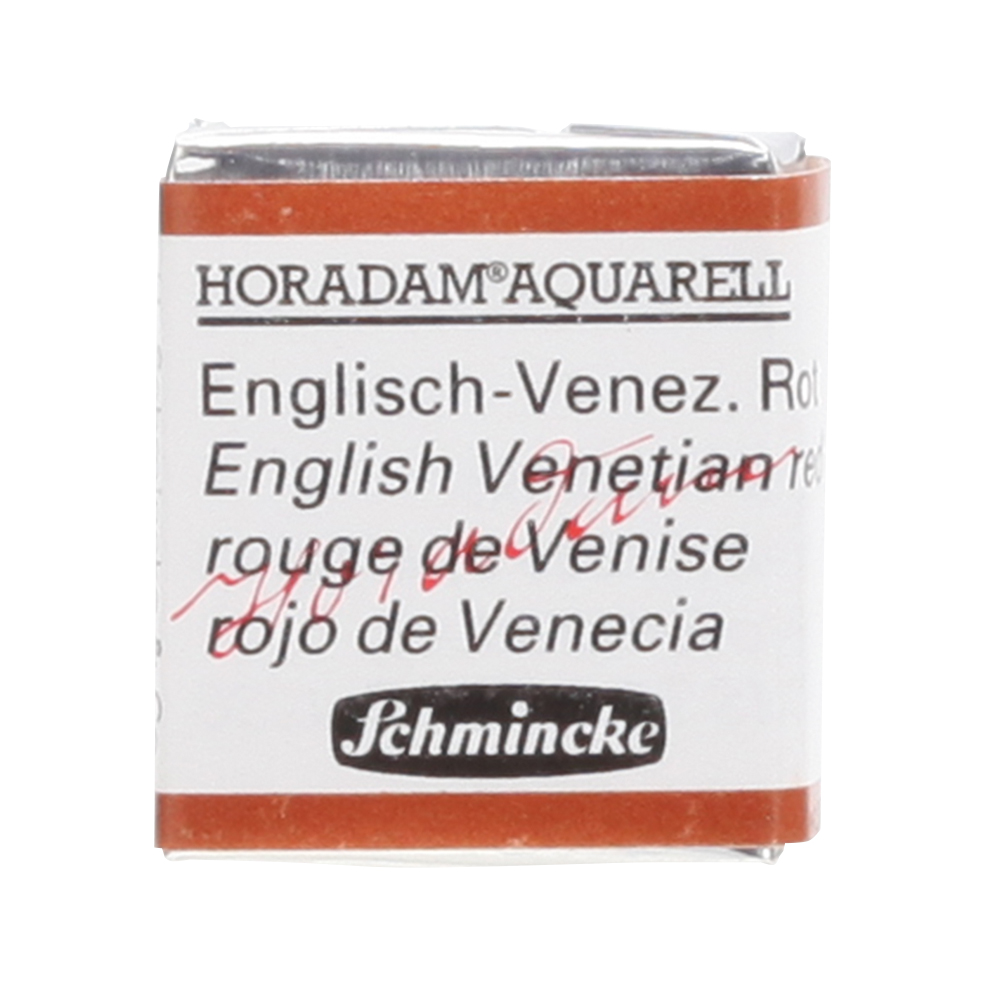 Peinture aquarelle Horadam demi-godet extra-fine 649 - Rouge de Venise