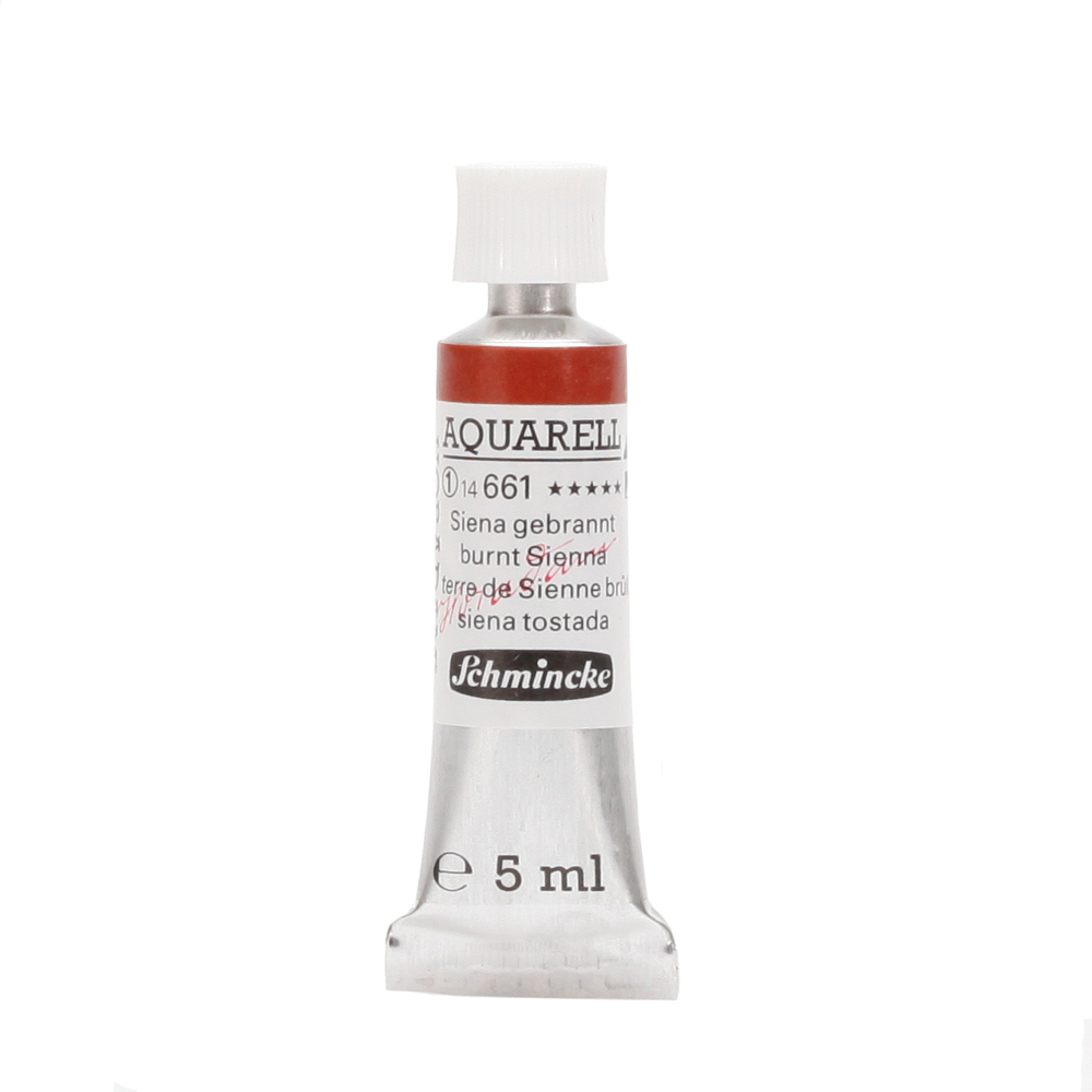 Peinture aquarelle Horadam 5 ml extra-fine 661 - Terre de Sienne brûlée