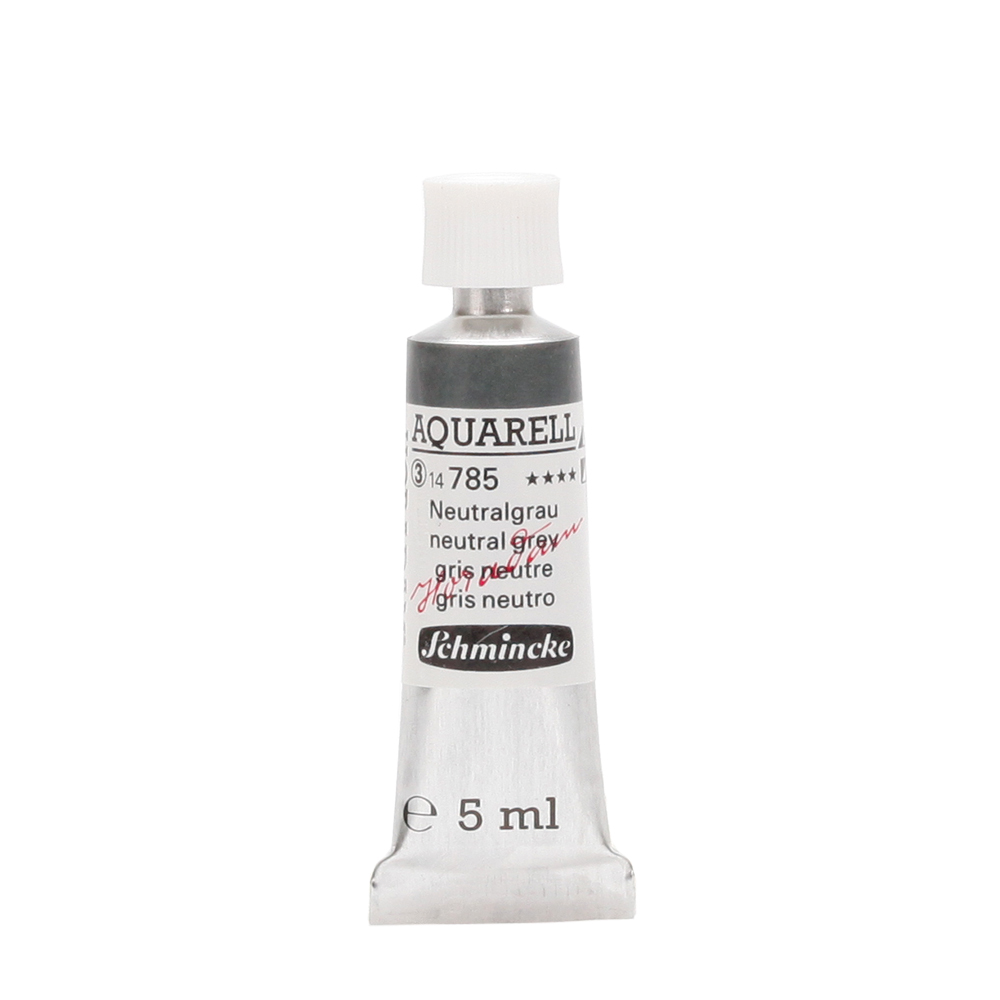 Peinture aquarelle Horadam 5 ml extra-fine 785 - Gris neutre