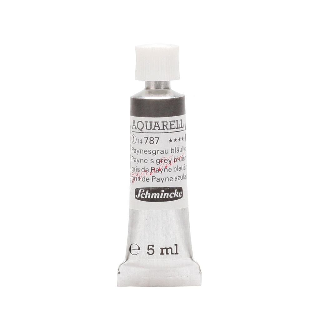 Peinture aquarelle Horadam 5 ml extra-fine 787 - Gris de Payne bleuâtre