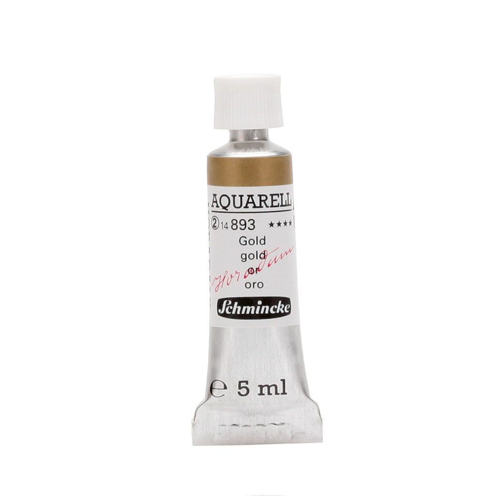 Peinture aquarelle Horadam 5 ml extra-fine 893 - Or