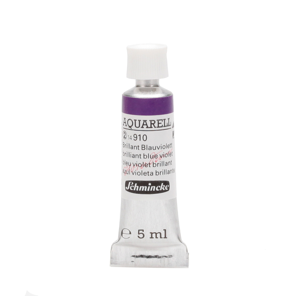 Peinture aquarelle Horadam 5 ml extra-fine 910 - Bleu violet brillant