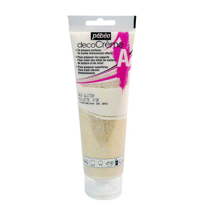 Auxiliaire decoCrème Paillette d'or - 120 ml