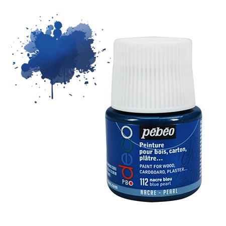 PBO Déco nacré - Bleu nacré - couleur 5112