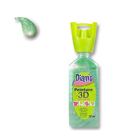 Peinture 3D Diams Glacé - Menthe - 37 ml