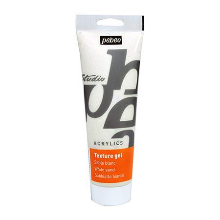 Studio acrylics - Gel de texture sable blanc - 250 ml