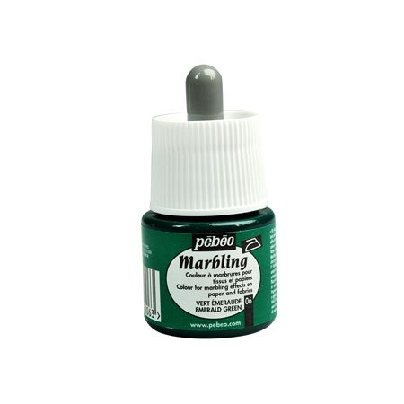 Marbling peinture - Vert émeraude 45 ml - couleur 06