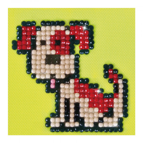 Kit Tableau Strass Diamond Dotz Fido le Chien