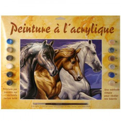 Peinture par numéro - Cavalcade