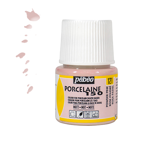 Peinture Porcelaine 150 rose poudré - 45 ml