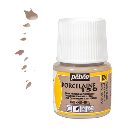 Peinture Porcelaine 150 taupe poudré - 45 ml
