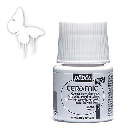 Céramic - Blanc 45 ml - couleur 10