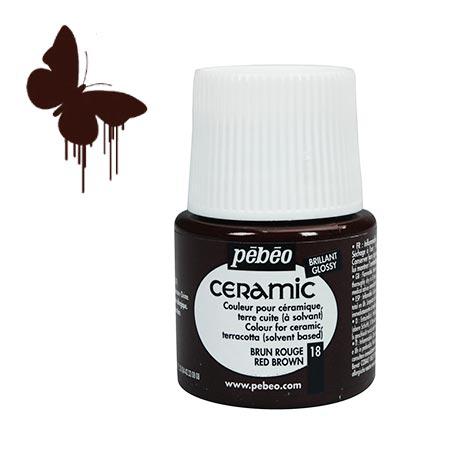 Céramic - Brun rouge 45 ml - couleur 18