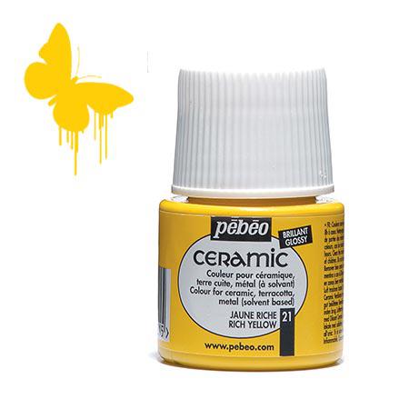 Céramic - Jaune riche 45 ml - couleur 21