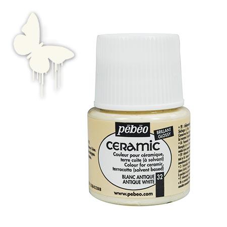 Céramic - Blanc antique 45 ml - couleur 32